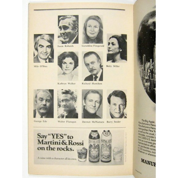 Touch of Poet Playbill March 1978 Helen Hayes Theatre Jason Robards Fitzgerald - Picture 4 of 7